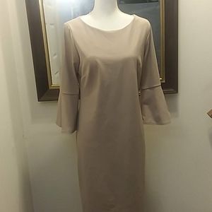 A long sleeved dress